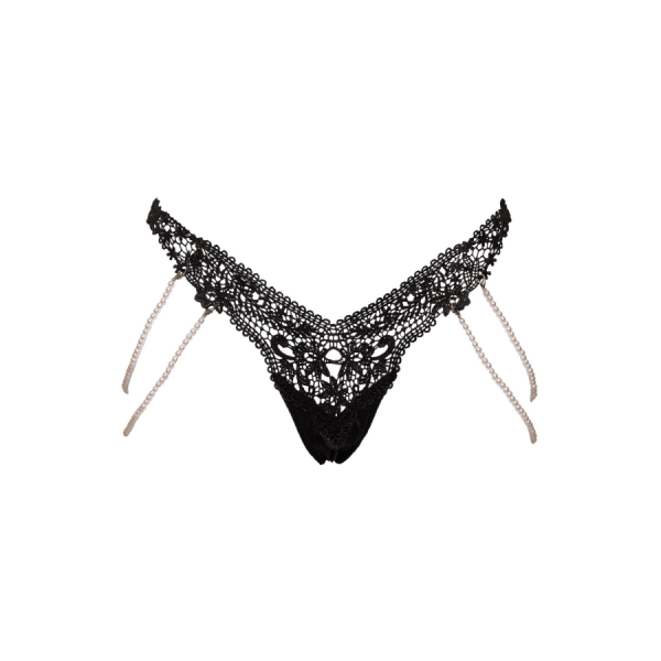 String dentelle & perles amovibles - Cottelli